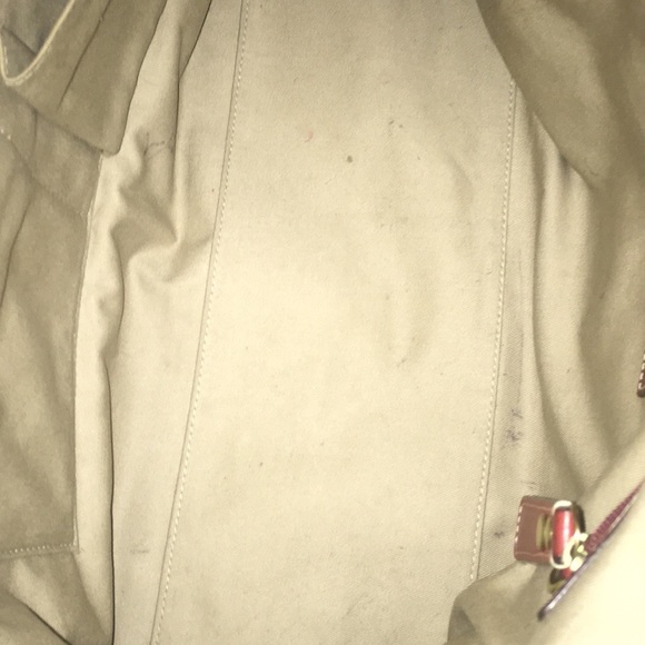 Vintage large coach purse - Picture 5 of 7